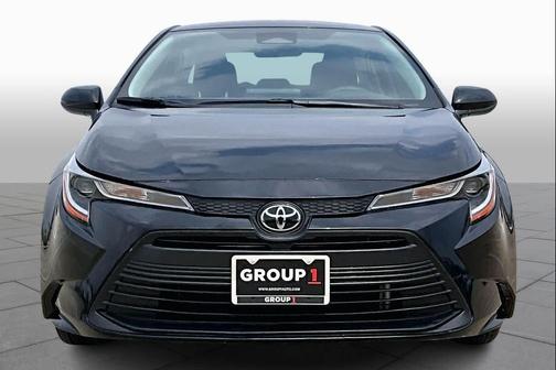 Midnight Black Metallic 2023 Toyota Corolla LE