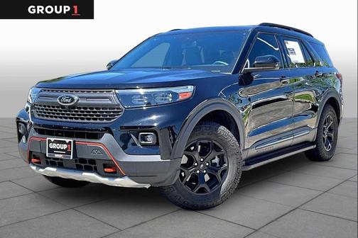 Agate Black Metallic 2024 Ford Explorer Timberline