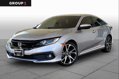 Lunar Silver Metallic 2021 Honda Civic Sport