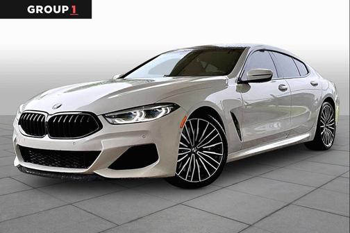 Mineral White Metallic 2022 BMW M850 Gran Coupe xDrive