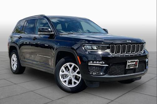 Diamond Black Crystal Pearlcoat 2022 Jeep Grand Cherokee Limited