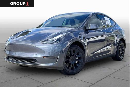 Solid Black 2023 Tesla Model Y Long Range Dual Motor All-Wheel Drive