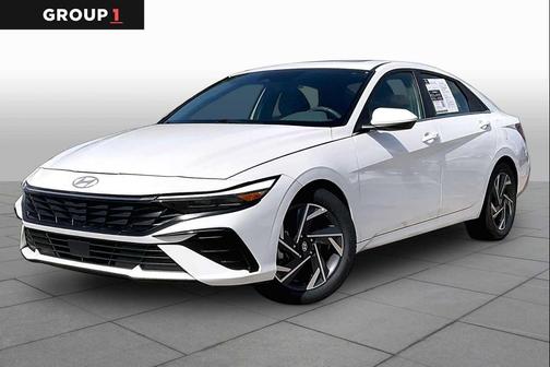 Serenity White 2025 Hyundai ELANTRA SEL