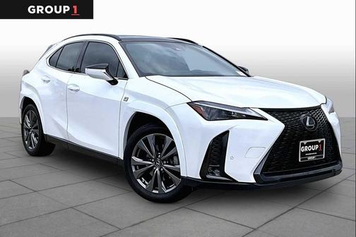 Ultra White w/Obsidian Roof 2024 Lexus UX 250h F Sport