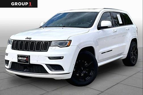Bright White Clearcoat 2018 Jeep Grand Cherokee High Altitude