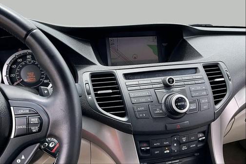 Polished Metal Metallic 2009 Acura TSX Technology
