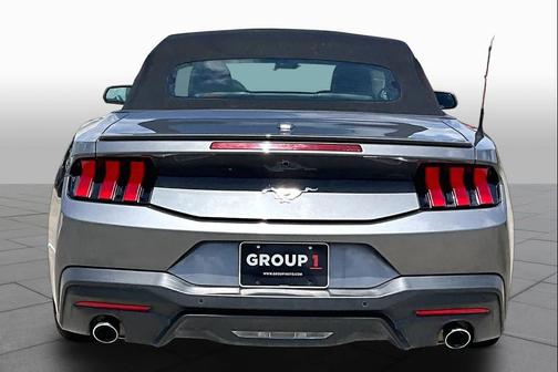 Carbonized Gray Metallic 2024 Ford Mustang EcoBoost Premium