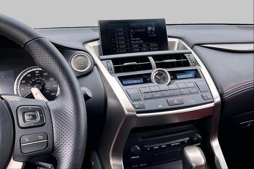 Silver Lining Metallic 2017 Lexus NX 200t F Sport