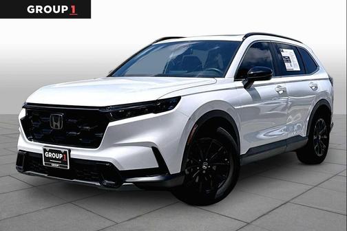 Platinum White Pearl 2024 Honda CR-V Hybrid Sport FWD