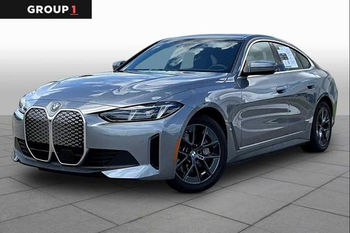 Skyscraper Grey Metallic 2025 BMW i4 Gran Coupe xDrive40