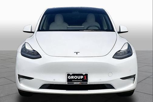 Pearl White Multi-Coat 2021 Tesla Model Y Long Range Dual Motor All-Wheel Drive