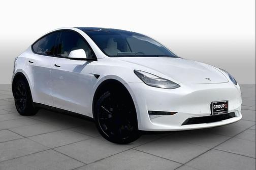Pearl White Multi-Coat 2021 Tesla Model Y Long Range Dual Motor All-Wheel Drive