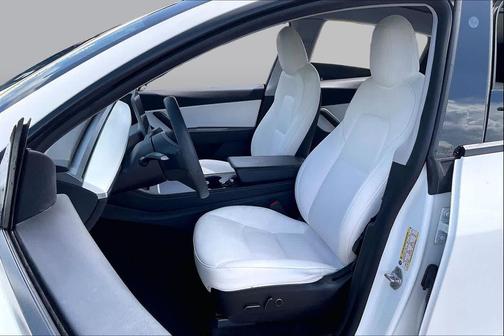Pearl White Multi-Coat 2021 Tesla Model Y Long Range Dual Motor All-Wheel Drive