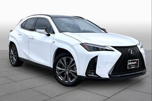 Ultra White w/Obsidian Roof 2024 Lexus UX 250h F Sport