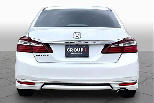 White Orchid Pearl 2017 Honda Accord LX