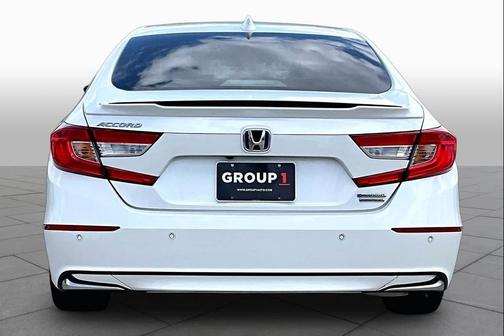 Platinum White Pearl 2022 Honda Accord Hybrid Touring