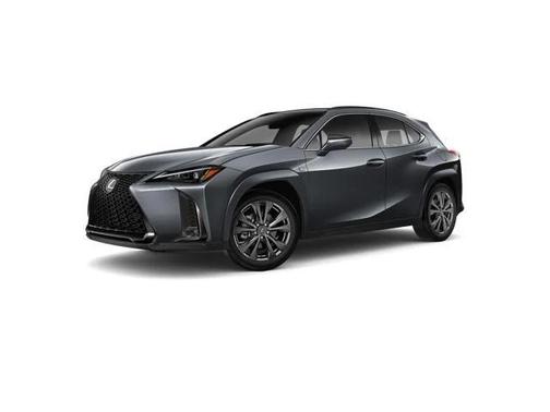 Cloudburst Gray w/Obsidian Roof 2026 Lexus UX 300h F SPORT Design