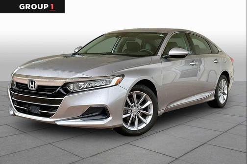 Lunar Silver Metallic 2021 Honda Accord LX 1.5T