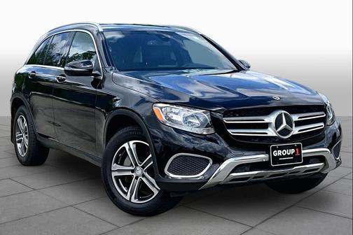Black 2018 Mercedes-Benz GLC 300 Base