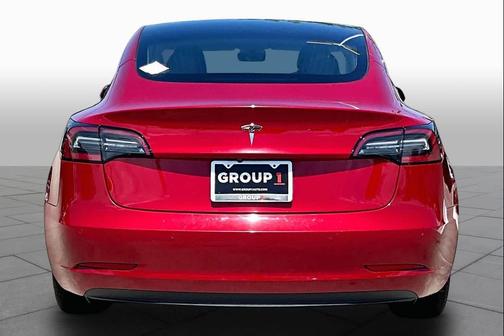 Red Multi-Coat 2020 Tesla Model 3 Standard Range Plus
