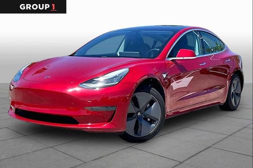 Red Multi-Coat 2020 Tesla Model 3 Standard Range Plus