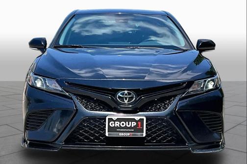 Midnight Black Metallic 2024 Toyota Camry TRD V6