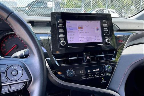 Midnight Black Metallic 2024 Toyota Camry TRD V6