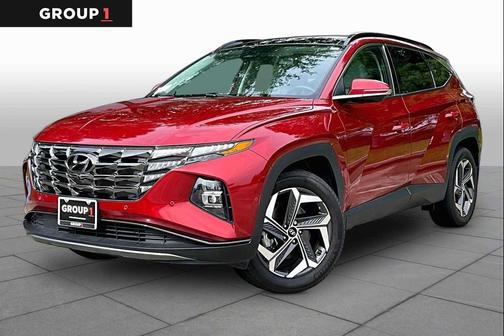 Ultimate Red 2024 Hyundai TUCSON Limited