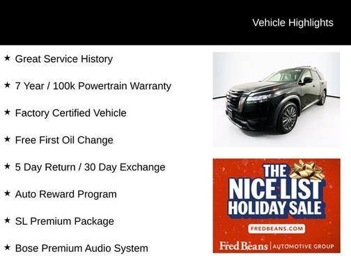 2023 Nissan Pathfinder SL