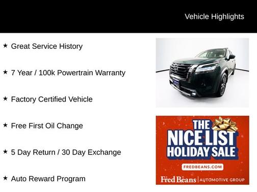 2022 Nissan Pathfinder Platinum