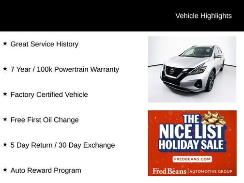 2022 Nissan Murano SV