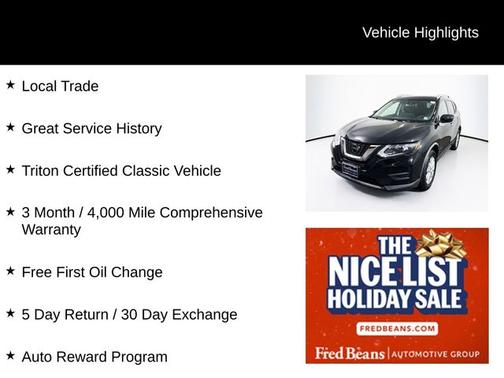 2018 Nissan Rogue SV