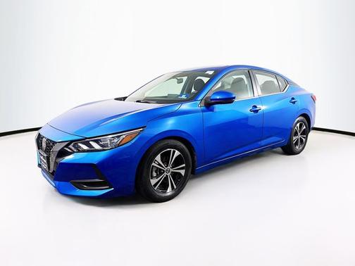 Electric Blue Metallic 2020 Nissan Sentra SV