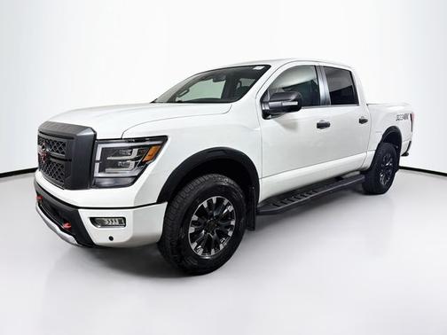 Glacier White 2024 Nissan Titan PRO-4X