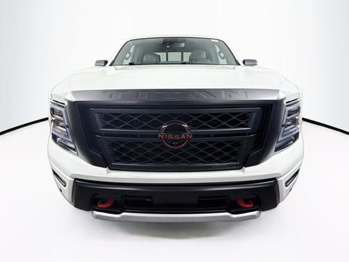 Glacier White 2024 Nissan Titan PRO-4X