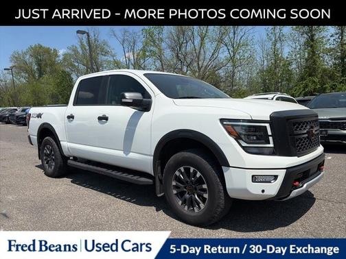 Glacier White 2024 Nissan Titan PRO-4X