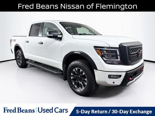 Glacier White 2024 Nissan Titan PRO-4X