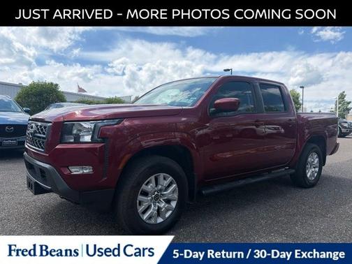 Cardinal Red Metallic 2023 Nissan Frontier SV