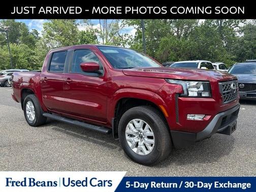 Cardinal Red Metallic 2023 Nissan Frontier SV