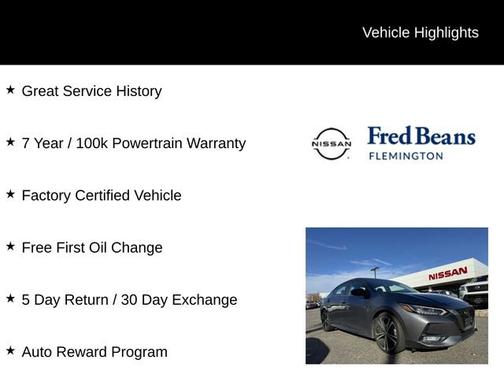 2022 Nissan Sentra SR