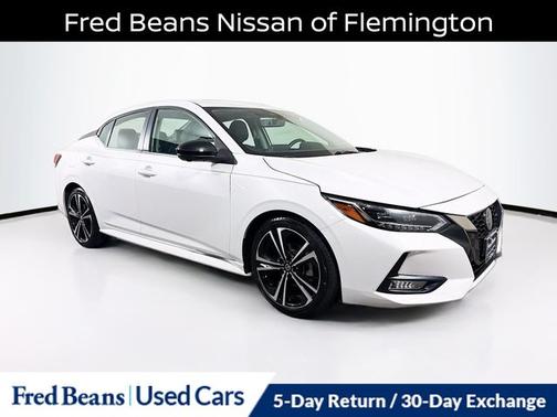 Aspen White 2023 Nissan Sentra SR