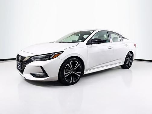 Aspen White 2023 Nissan Sentra SR