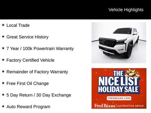 2023 Nissan Frontier PRO-4X