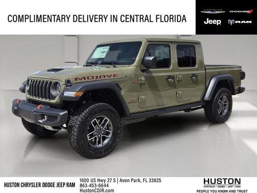 Green 2026 Jeep Gladiator Mojave
