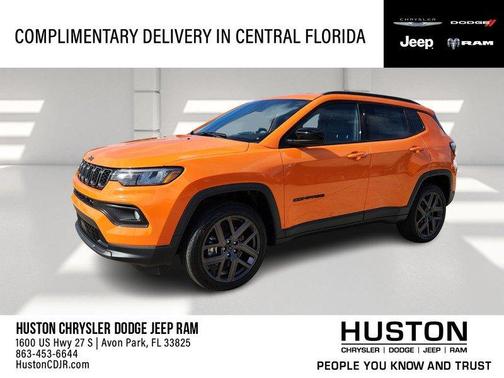 Orange 2026 Jeep Compass Latitude