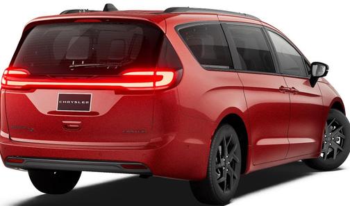 Red 2027 Chrysler Pacifica LIMITED
