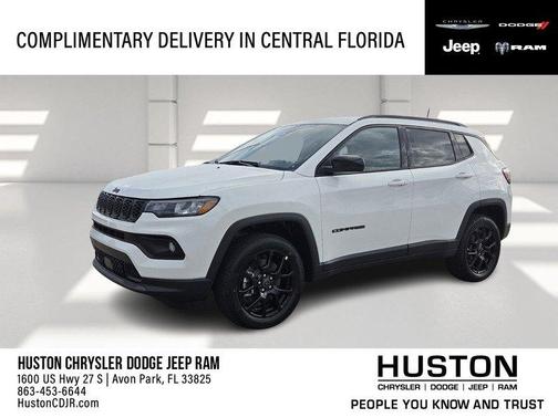 White 2026 Jeep Compass Latitude