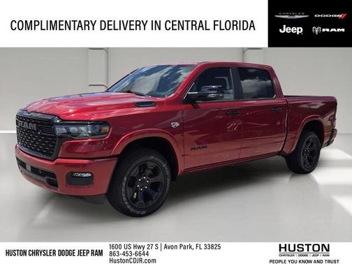 Red 2026 RAM 1500 Big Horn