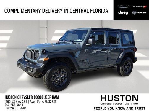 Gray 2026 Jeep Wrangler Sport