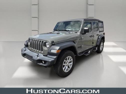 Gray 2023 Jeep Wrangler Sport